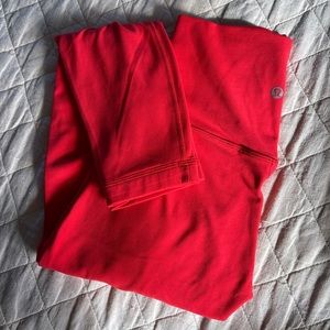 Lululemon Align Legging Bright Red/Size 4/ Length 25